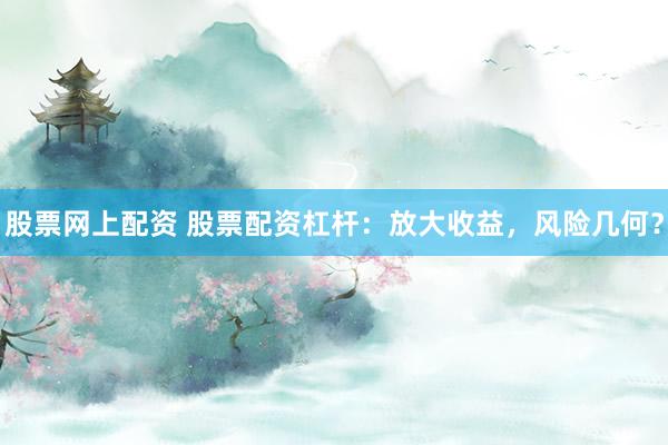 股票网上配资 股票配资杠杆：放大收益，风险几何？